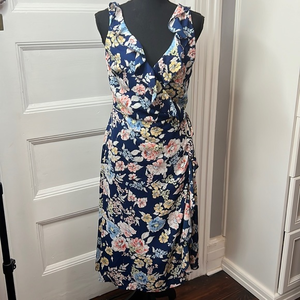 DESIGN LAB‎ WOMENS FLORAL WRAP DRESS SIZE XS NEW WITHOUT TAGS